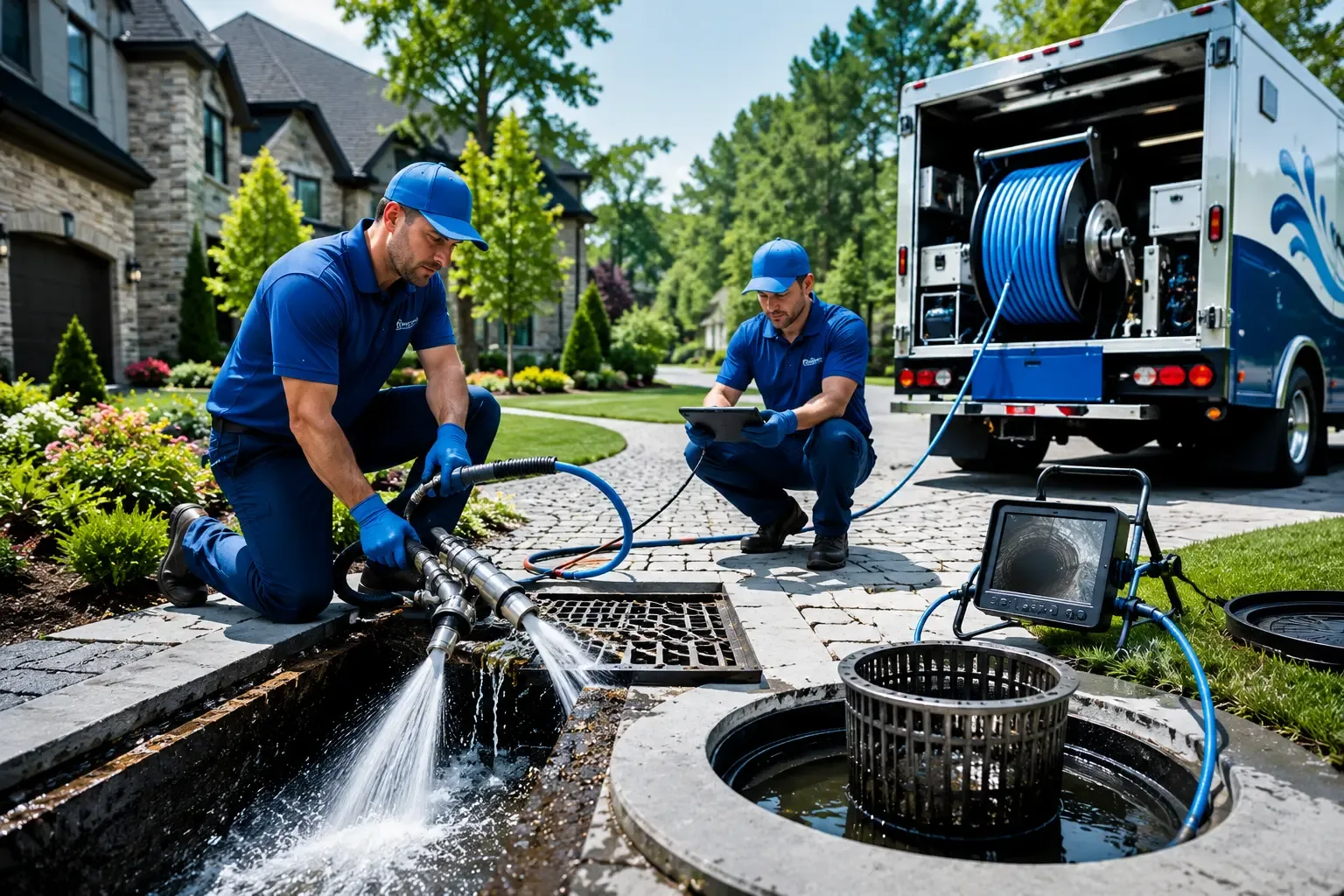 Local outdoor drain cleaning professionals in Chaska, MN